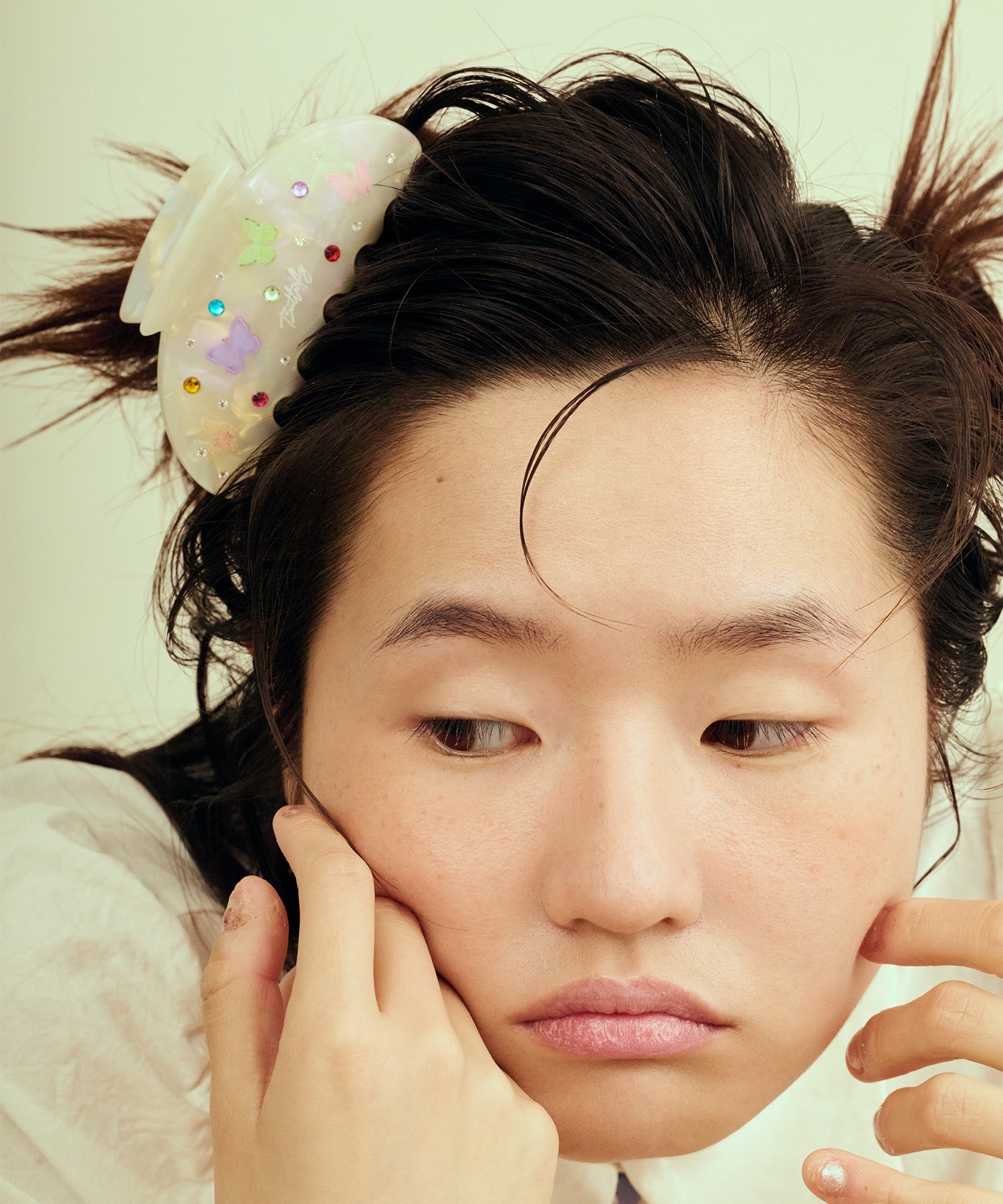 ヘアクリップ / WHITE
