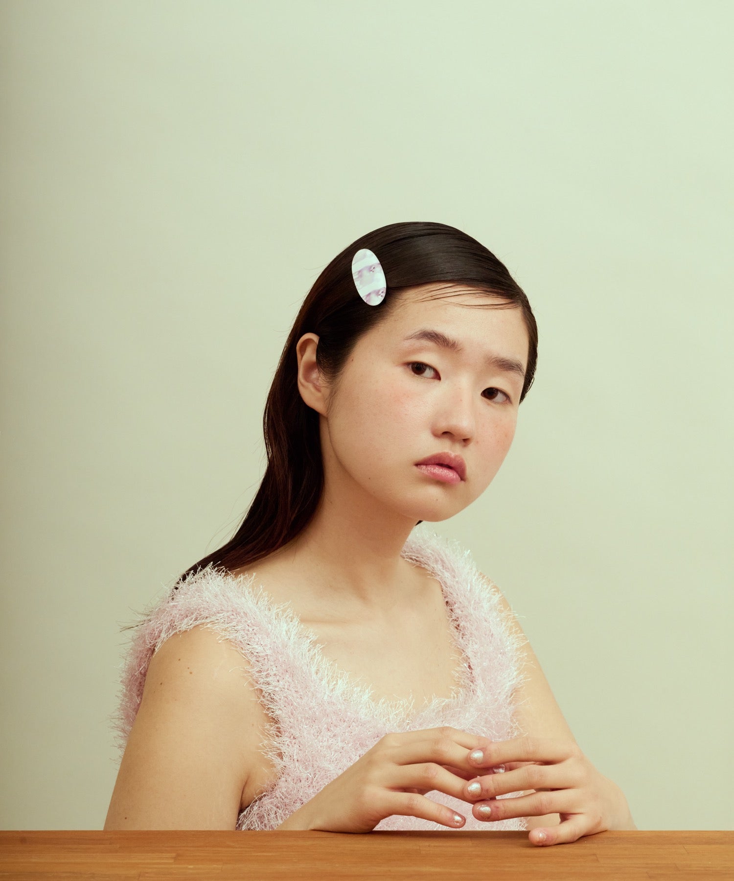 ヘアクリップ / WHITE