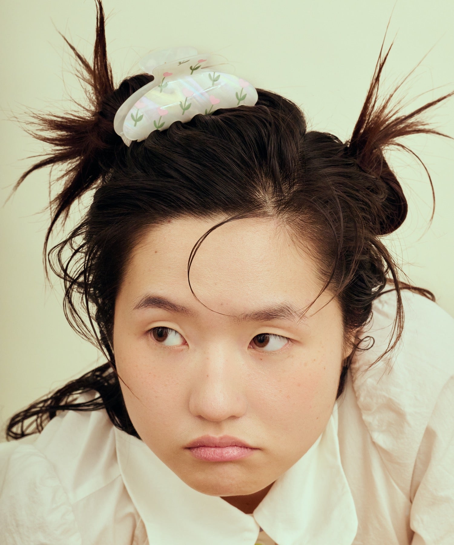 ヘアクリップ / WHITE