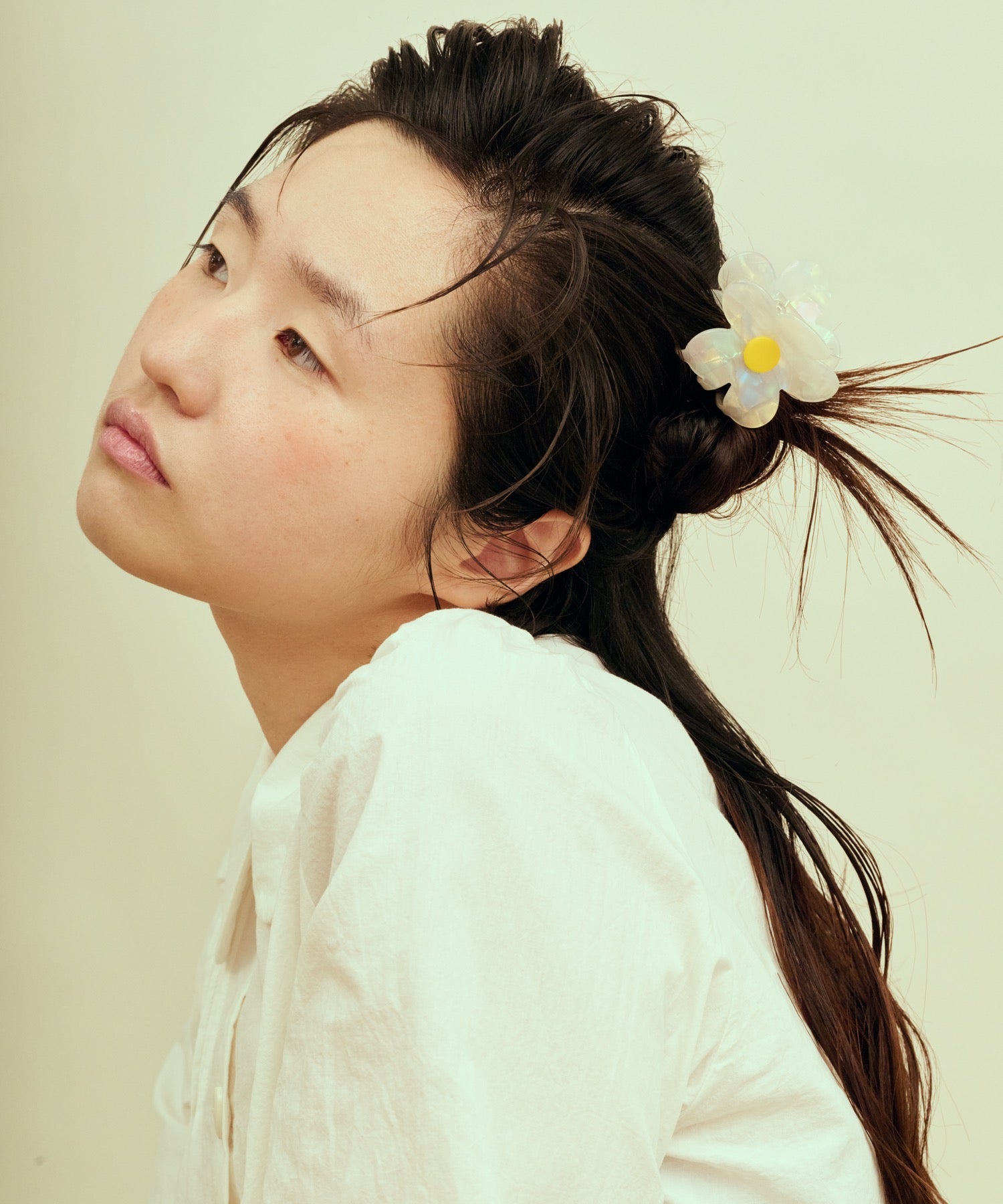 ヘアクリップ / WHITE