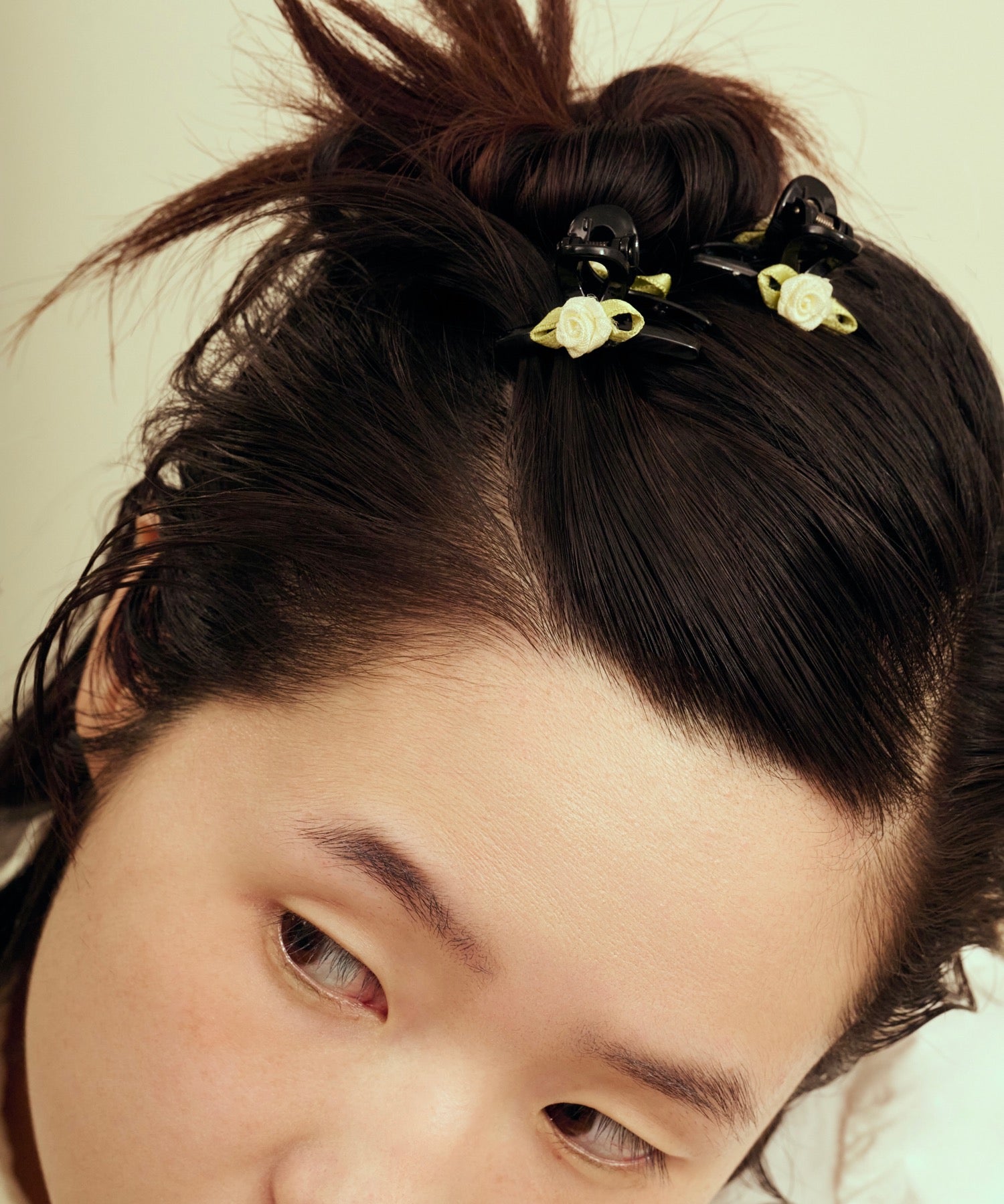 ヘアクリップ / WHITE
