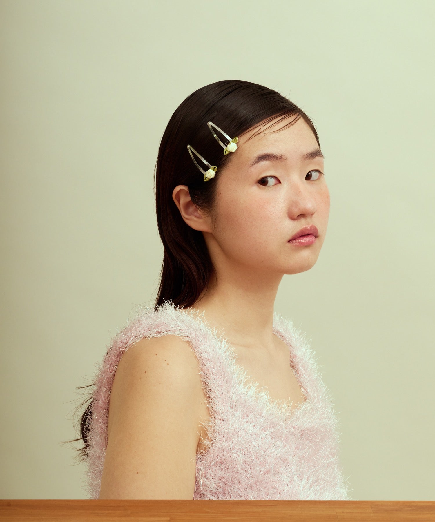 ヘアピン / WHITE/SILVER